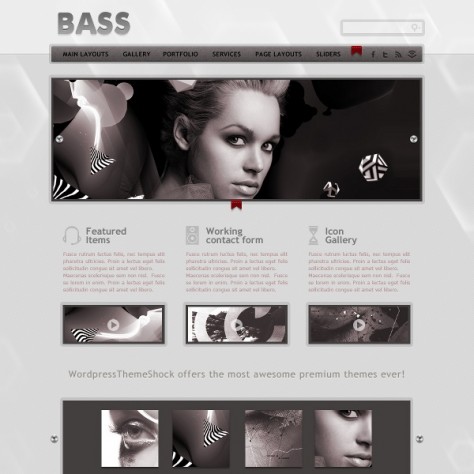 Bass PSD Theme Bass PSD Theme 474x474 Bass PSD Theme
