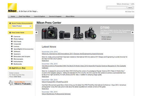 Nikon-Press-Room